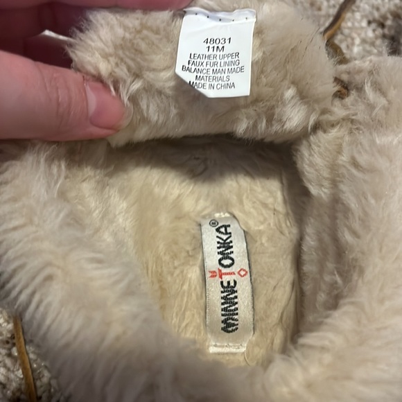 Minnetonka 11M toddler mocs. - Picture 3 of 3